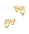 Beautiful Design Silver Stud Earring STS-6240